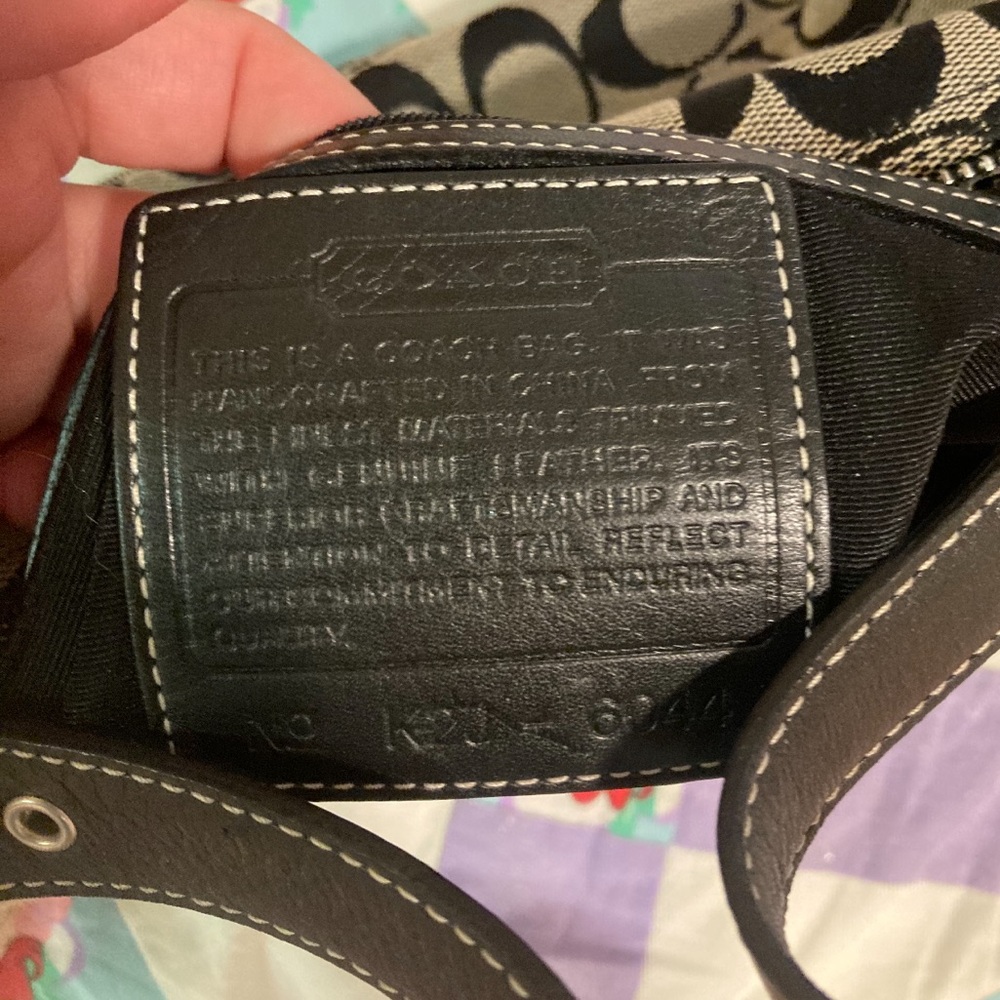 Coach canvas shoulder bag - Picture 5 of 5